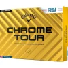 Balles neuves Callaway Golf Chrome Tour Triple Track White