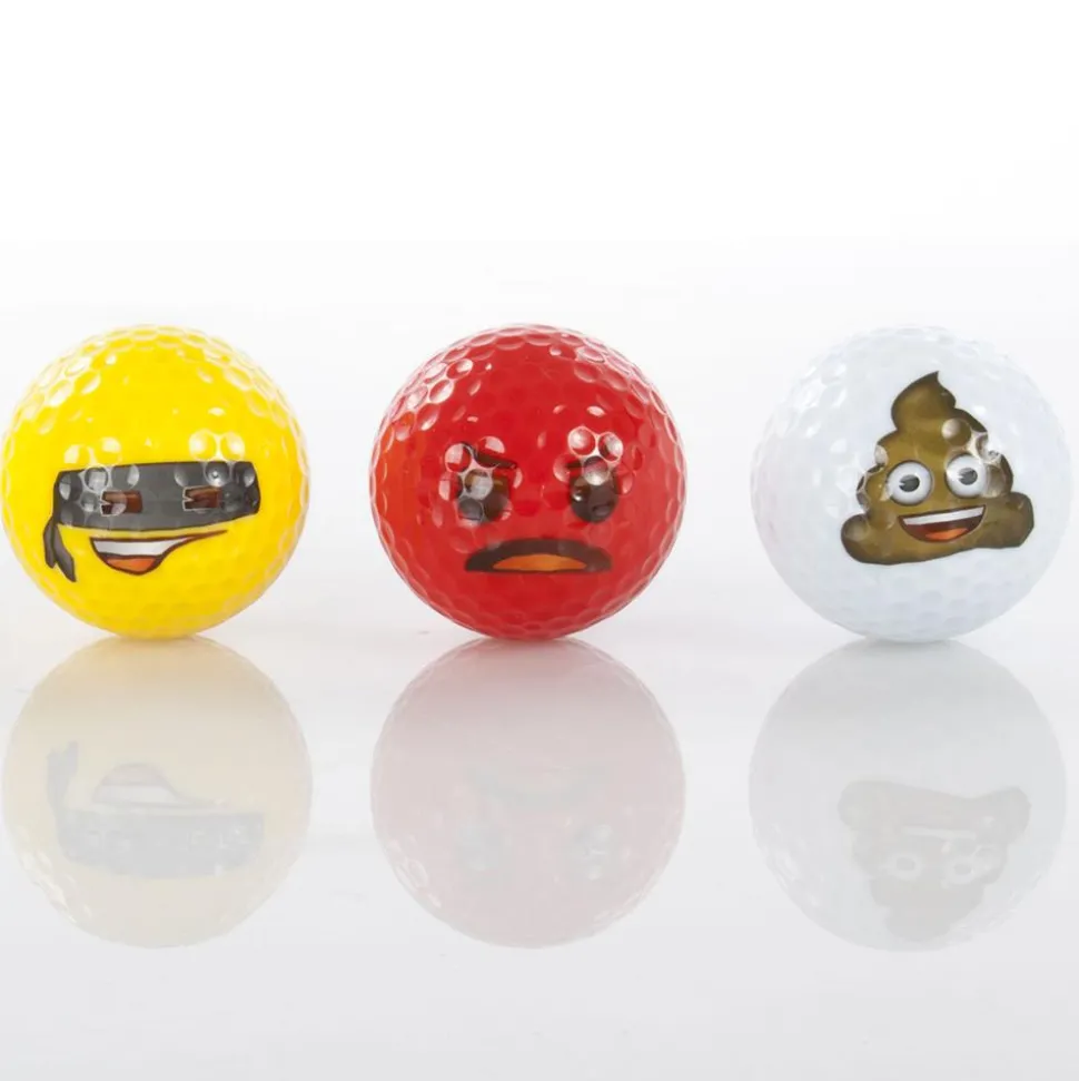 Balles neuves Emoji Pack 6 Balles Emoji