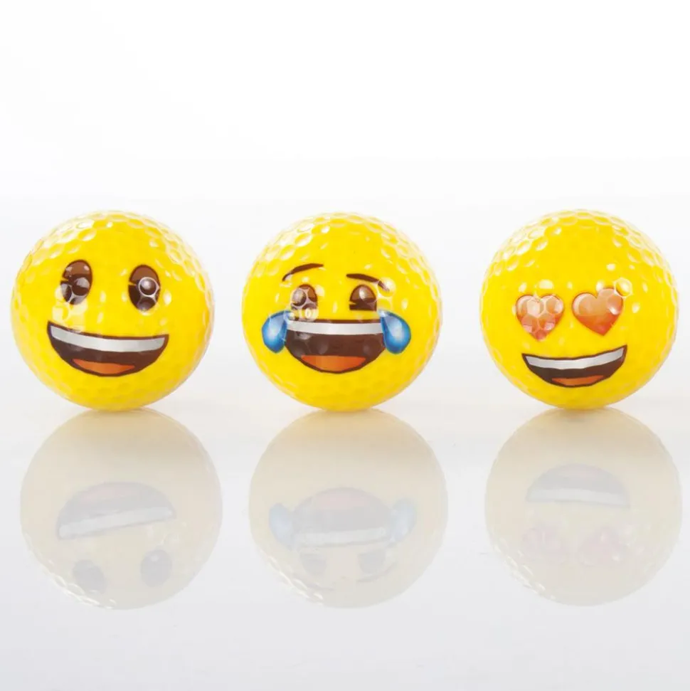 Balles neuves Emoji Pack 6 Balles Emoji
