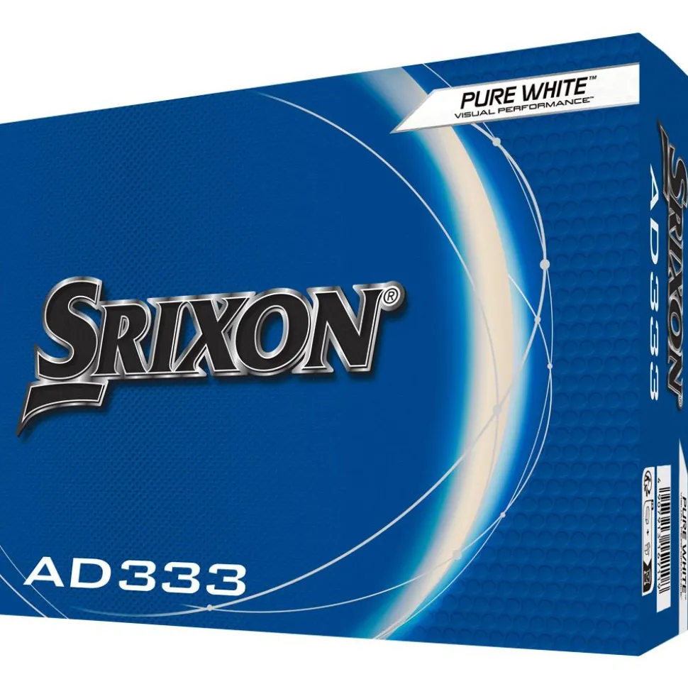 Balles neuves Srixon AD333 11 Pure White