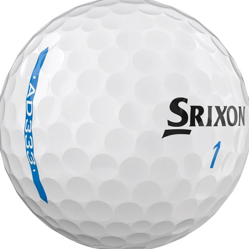 Balles neuves Srixon AD333 11 Pure White