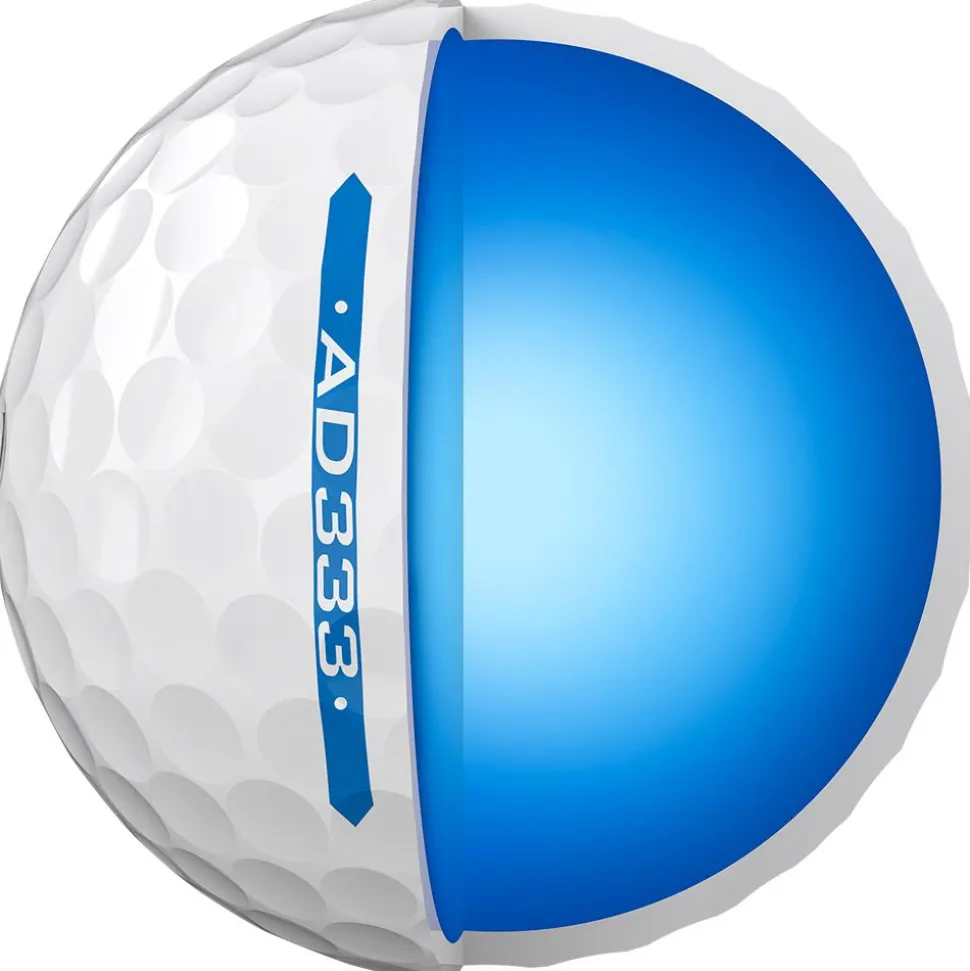 Balles neuves Srixon AD333 11 Pure White