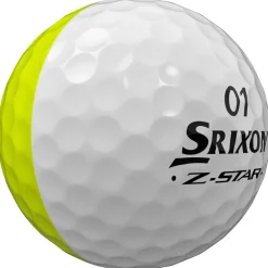 Balles neuves Srixon Z-Star Divide White Yellow