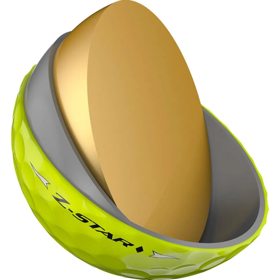 Balles neuves Srixon Z-Star Diamond Tour Yellow