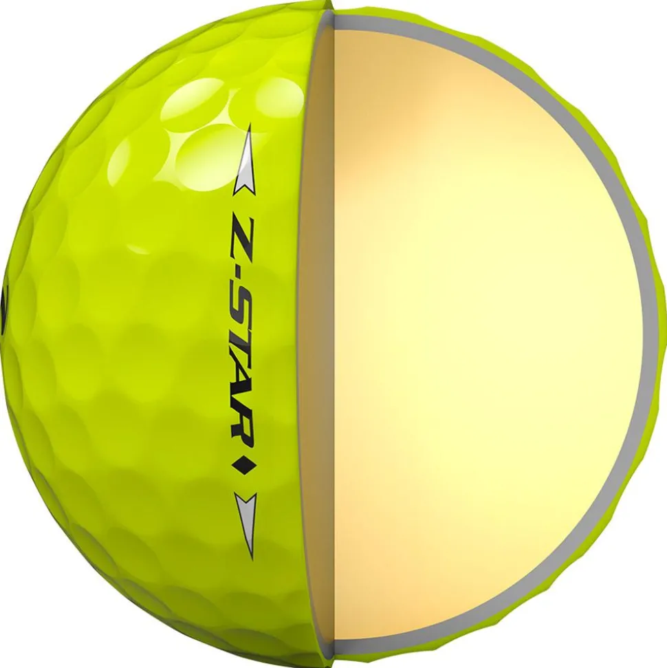 Balles neuves Srixon Z-Star Diamond Tour Yellow