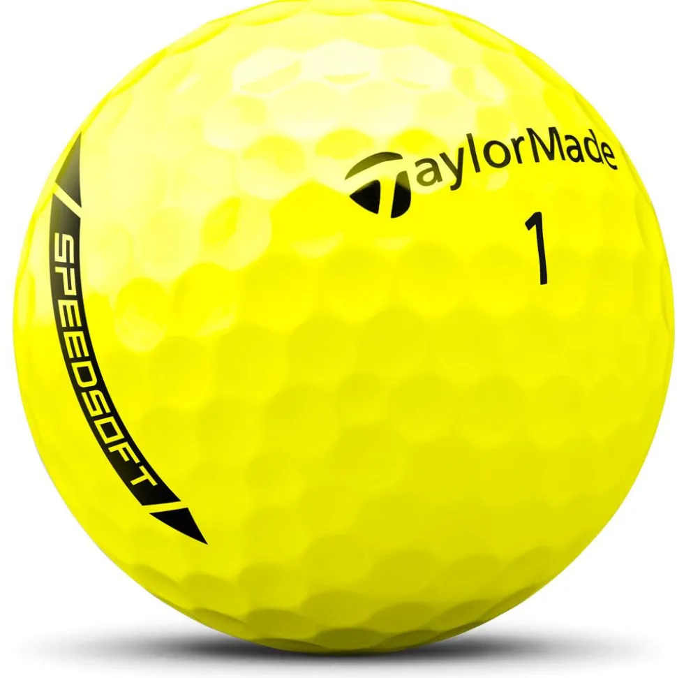 Balles neuves Taylormade SpeedSoft Yellow