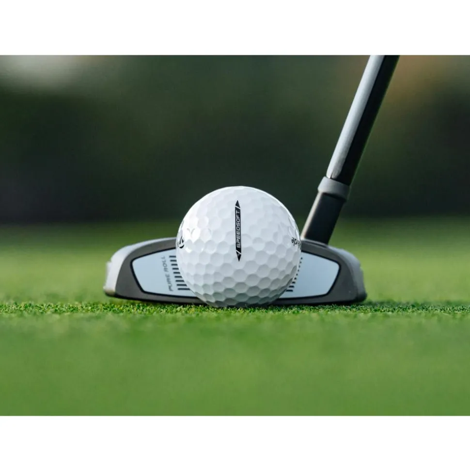Balles neuves Taylormade SpeedSoft Ink Blue