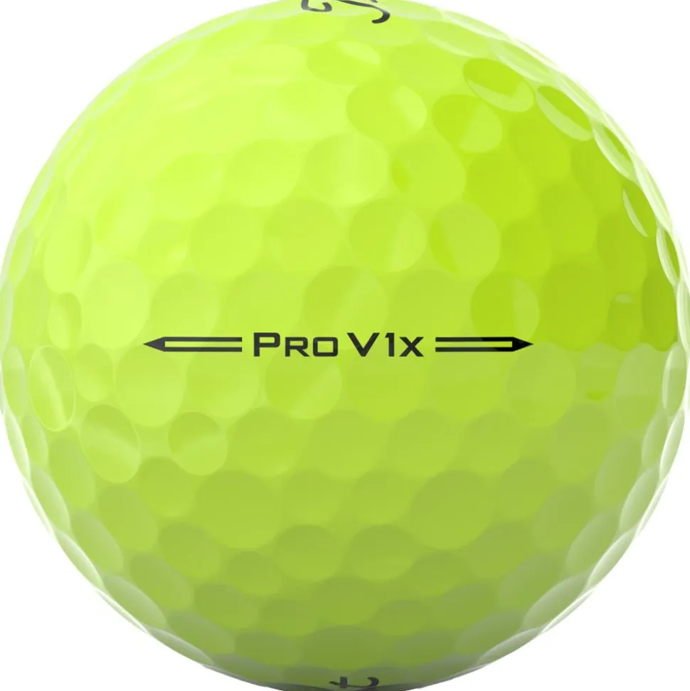 Balles neuves Titleist Pro V1x Yellow