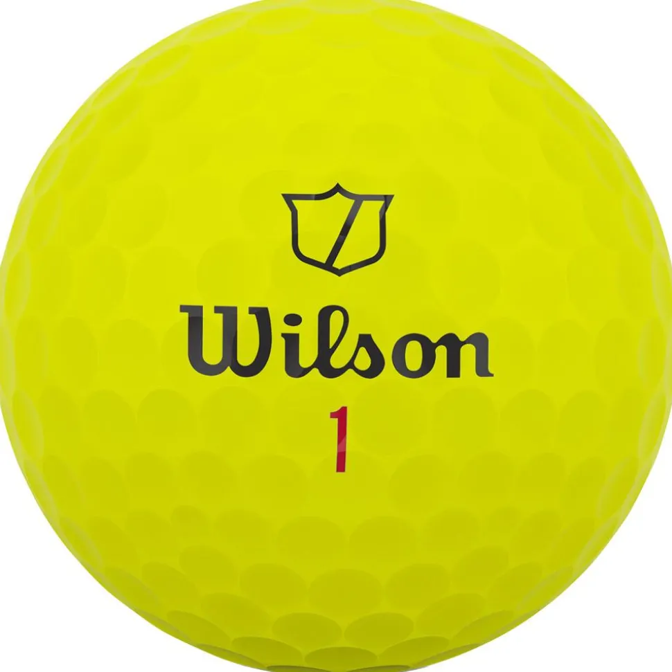 Balles neuves Wilson Staff Model X Yellow