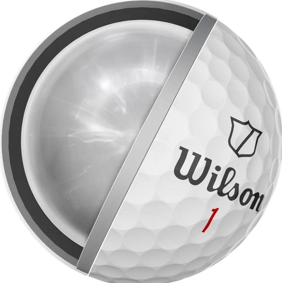 Balles neuves Wilson Staff Model X White