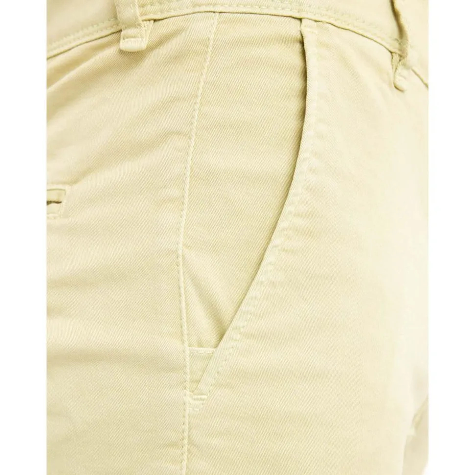 Bermuda Pullin Dening Short Chino Lemongrass
