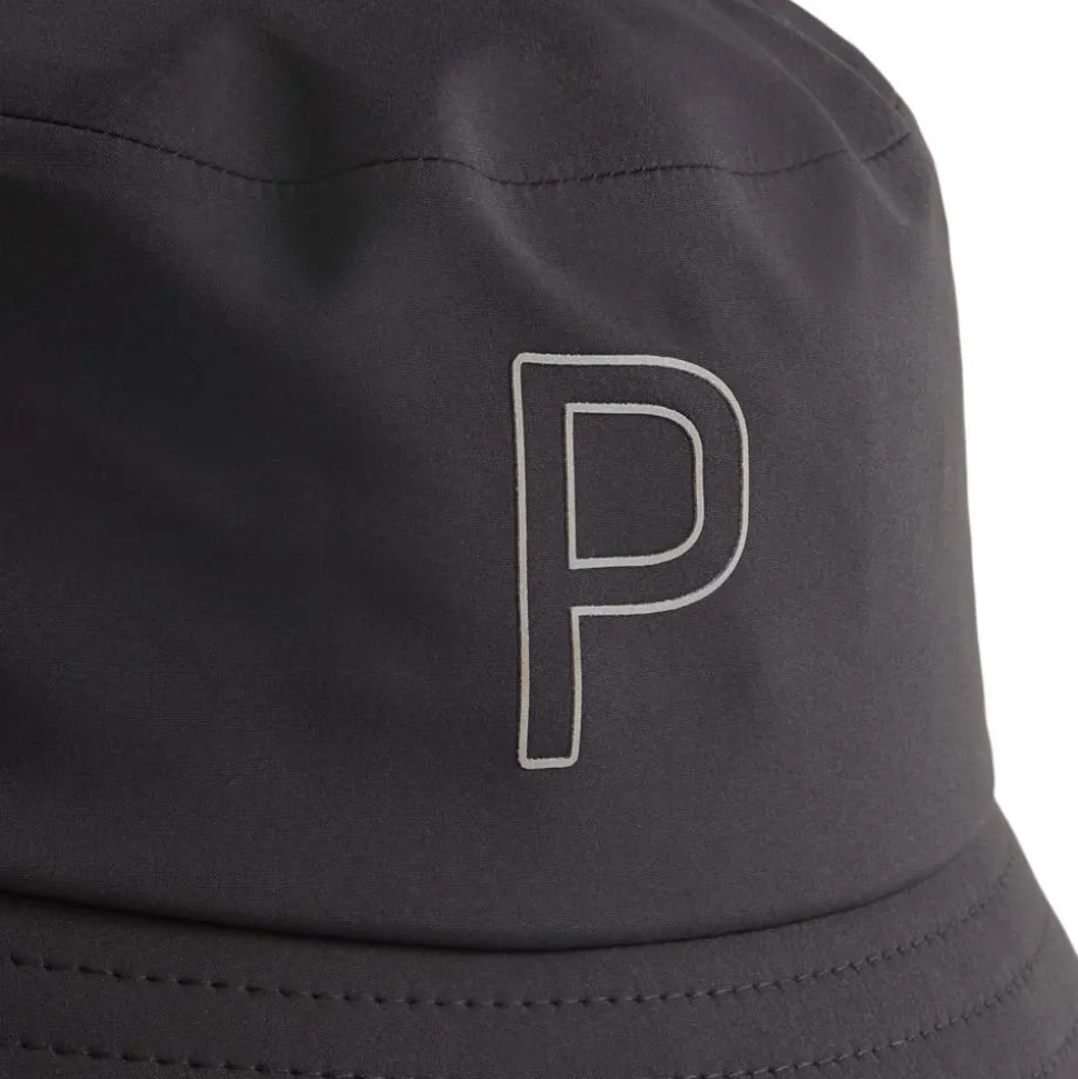 Bob Puma Golf Drylbl Storm Bucket Cap Black