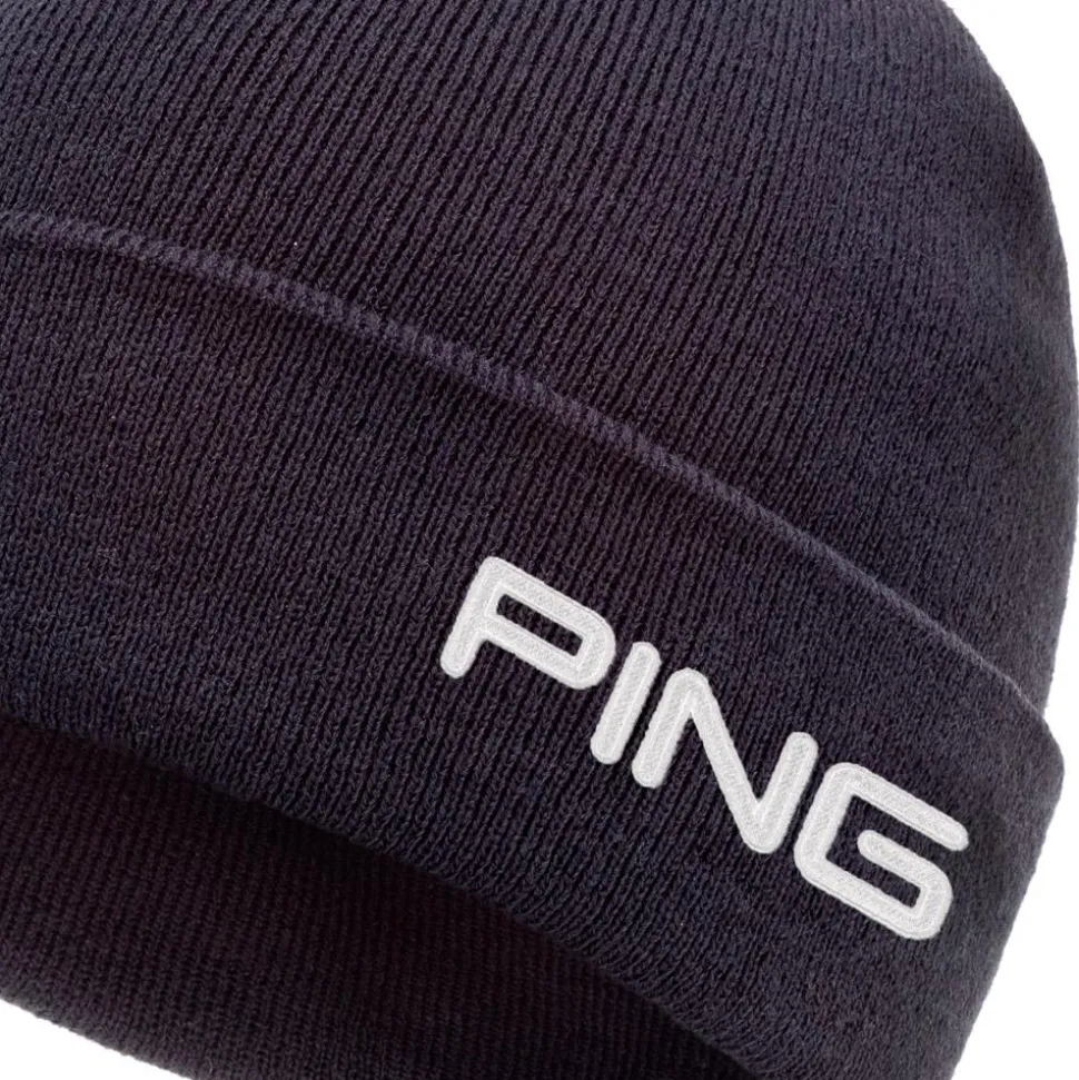 Bonnet Ping Cresting Knit Navy