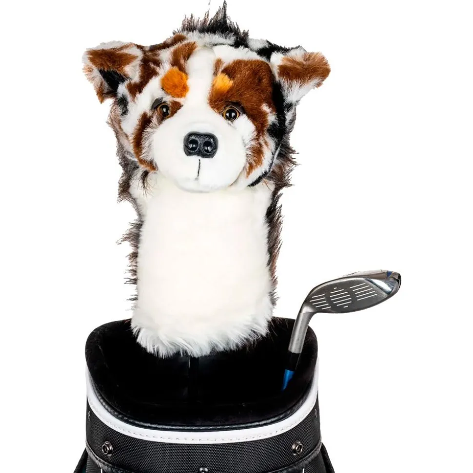 Capuchon de club Daphne Couvre-Bois Peluche Australian Shepherd