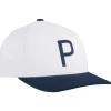 Casquette Puma Golf Crafted P Cap Warm White Black