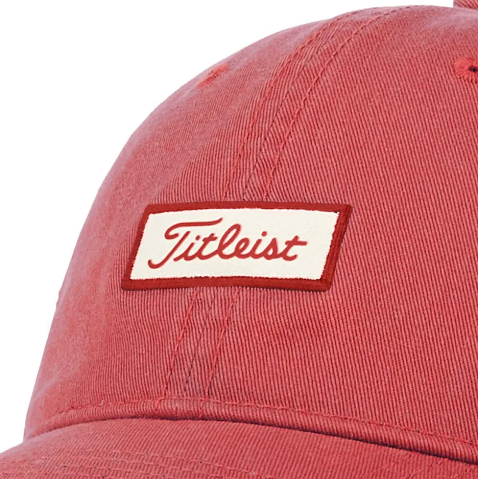 Casquette Titleist Charleston Mesh Island Red Bone