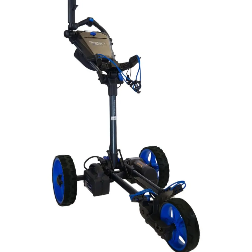 Chariot électrique Trolem eZendo Design Carbone Bleu