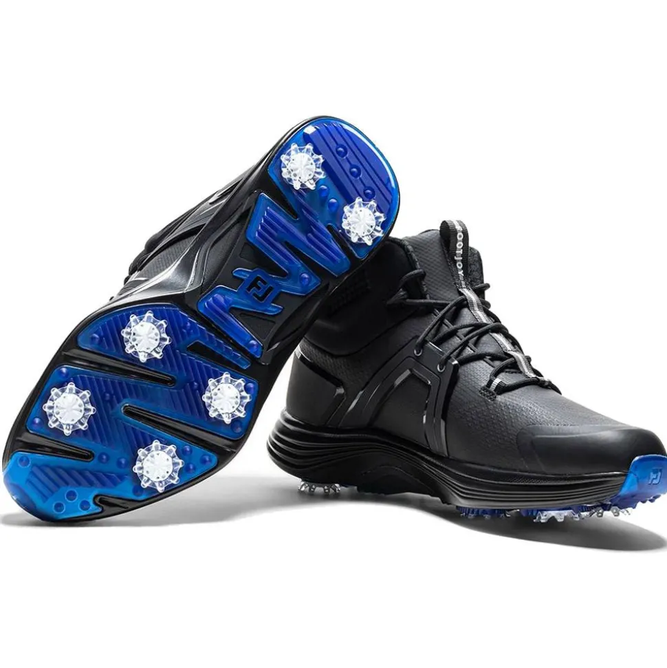 Chaussures avec crampons Footjoy HyperBoot Black Black Blue