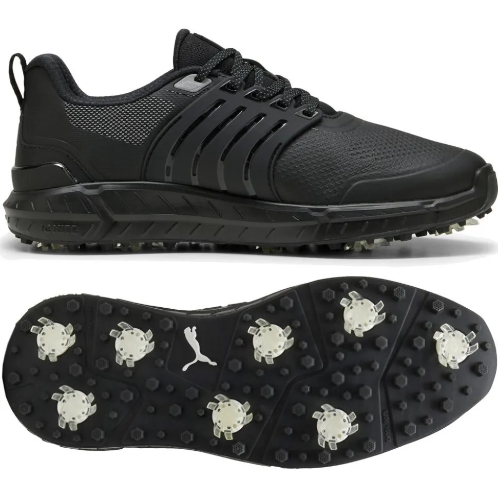 Chaussures avec crampons Puma Golf Ignite Elevate 2 Tour Black