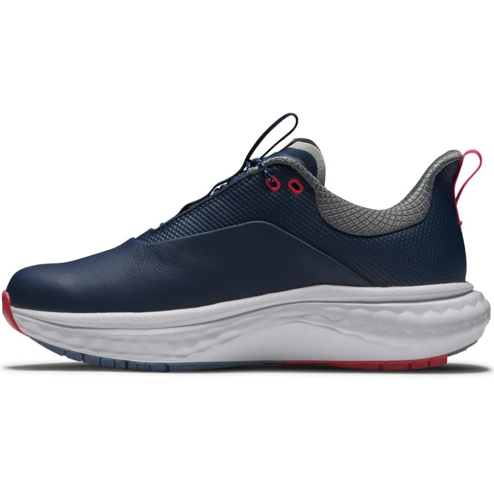 Chaussures sans crampons Footjoy Quantum Women Navy White Pink