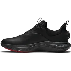 Chaussures sans crampons Footjoy Quantum BOA Black Grey Red