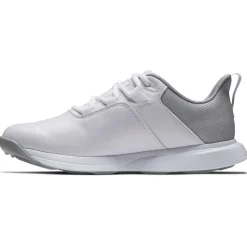Chaussures sans crampons Footjoy Prolite Women White Grey