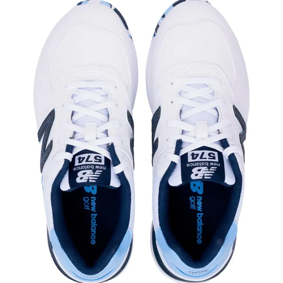 Chaussures sans crampons New Balance Women's 574 Greens V2 White Blue