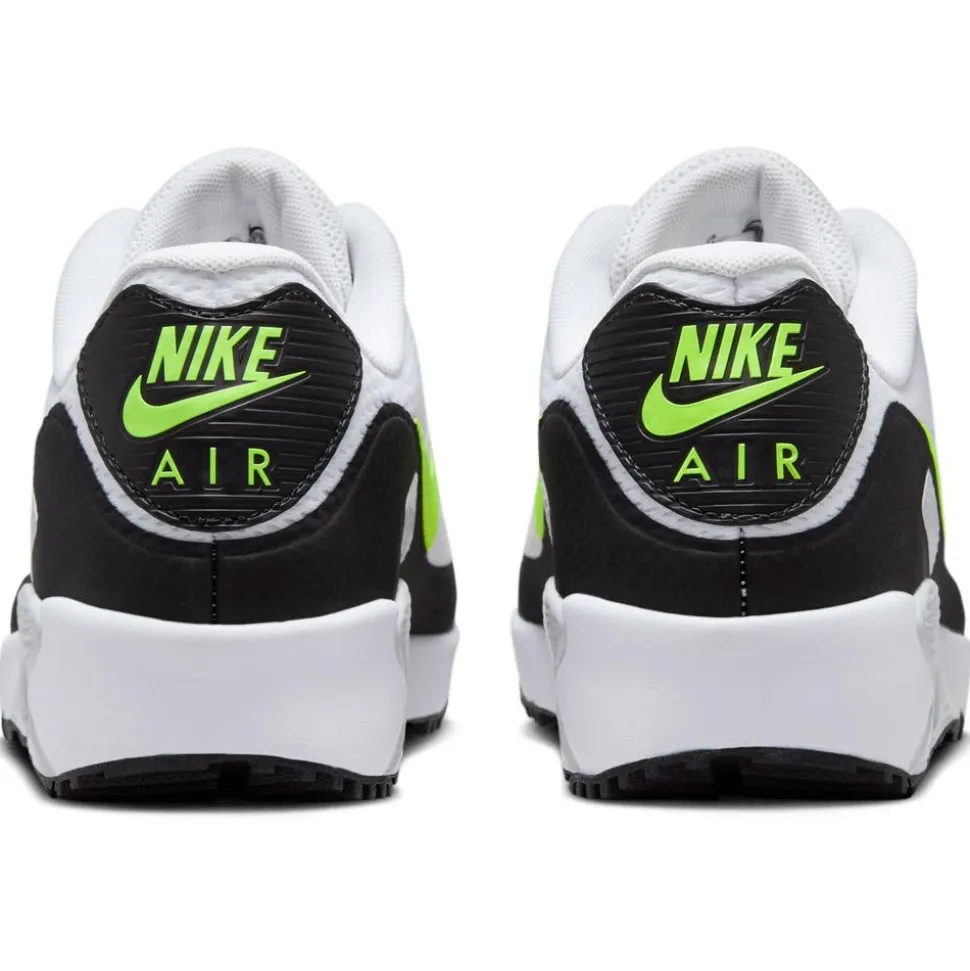 Chaussures sans crampons Nike Air Max 90 G White Hot Lime