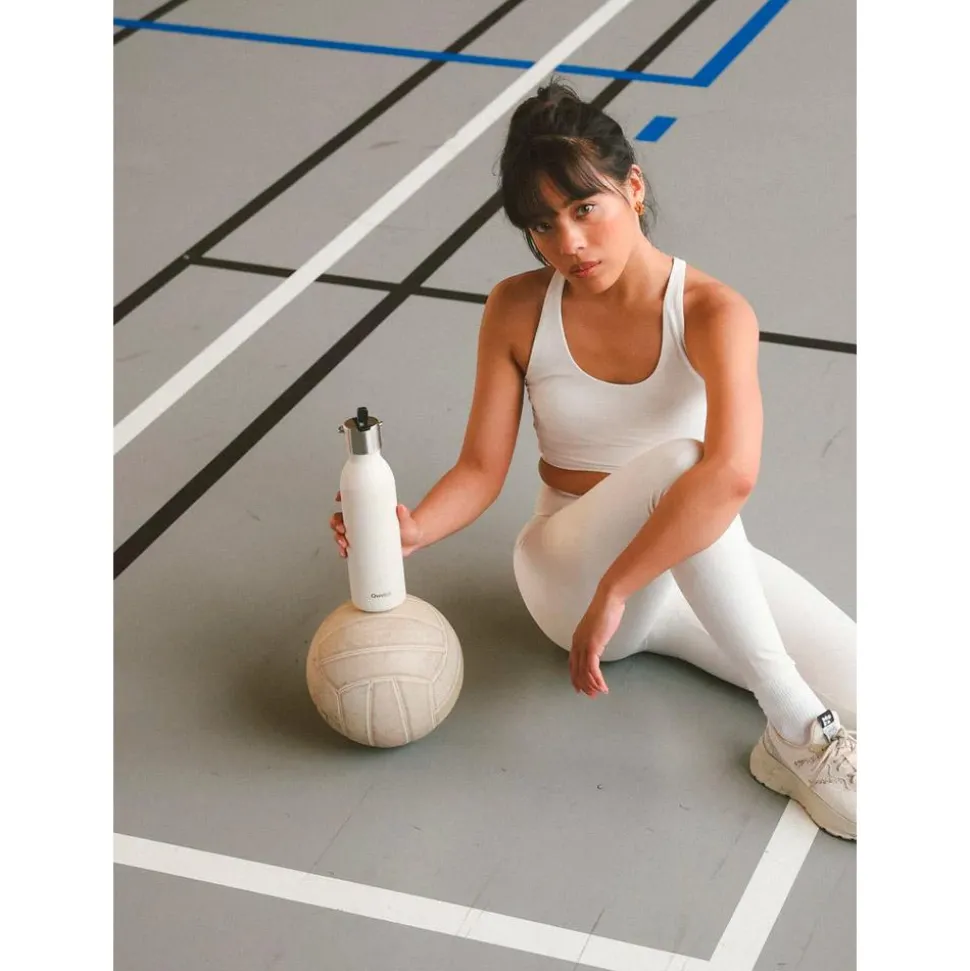 Gourde Qwetch Active 600 ml (Bouchon Sport) Matt Sable