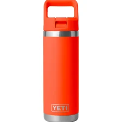 Gourde Yeti Rambler 18 Oz (532 ml) Straw Bottle Papaya