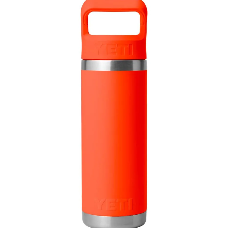 Gourde Yeti Rambler 18 Oz (532 ml) Straw Bottle Papaya