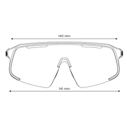 Lunettes de soleil Bollé Speedchaser Titanium Matte Volt Ultraviolet