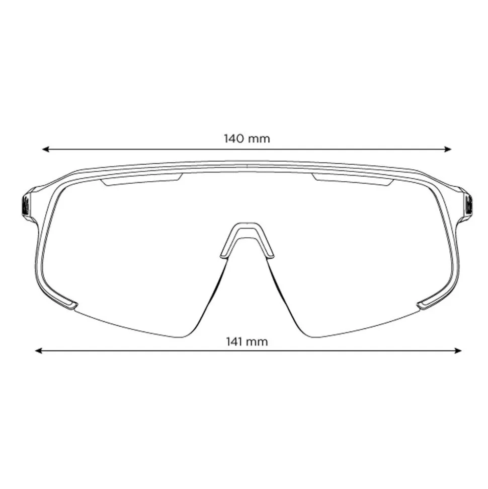 Lunettes de soleil Bollé Speedchaser Titanium Matte Volt Ultraviolet