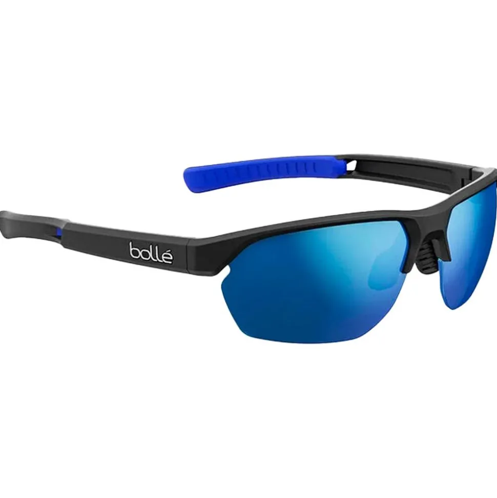 Lunettes de soleil Bollé Victus Black Matte Blue Volt+ Offshore Polarized