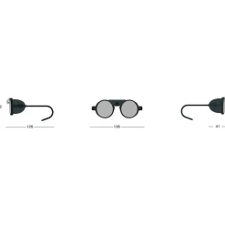 Lunettes de soleil Izipizi #G Glacier Icey Blue Cat.4 Intense Light