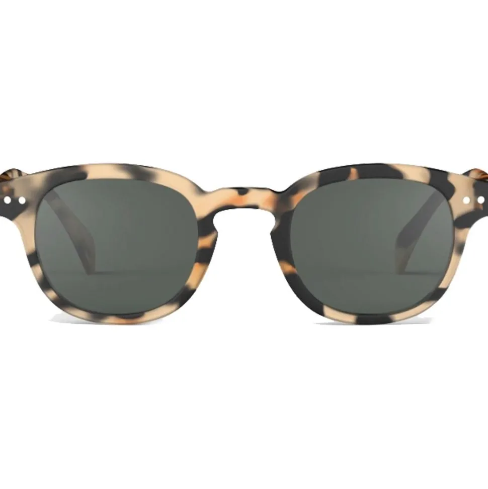 Lunettes de soleil Izipizi Sun #C Light Tortoise Soft Grey