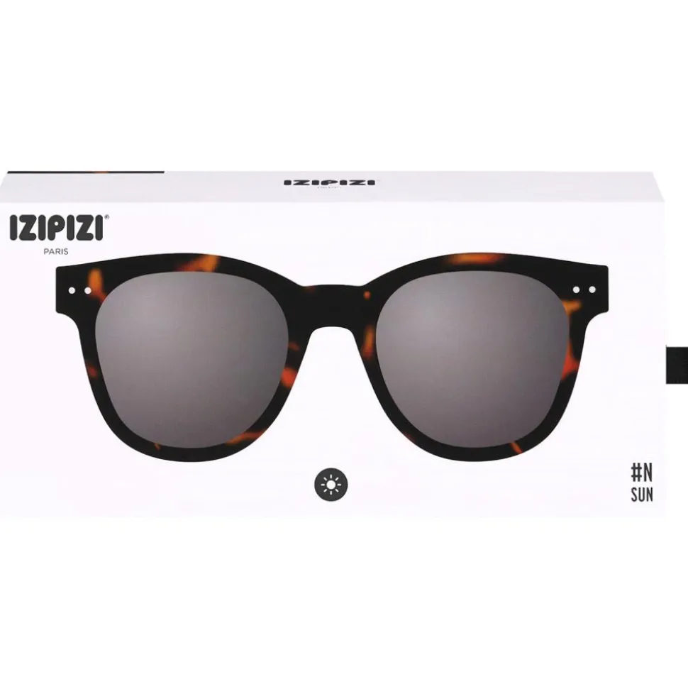 Lunettes de soleil Izipizi Sun #N Tortoise Soft Grey