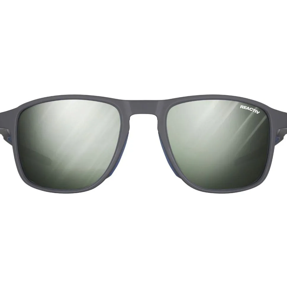 Lunettes de soleil Julbo Compass Noir Mat Bleu Foncé Reactiv 1-3 Glare Control