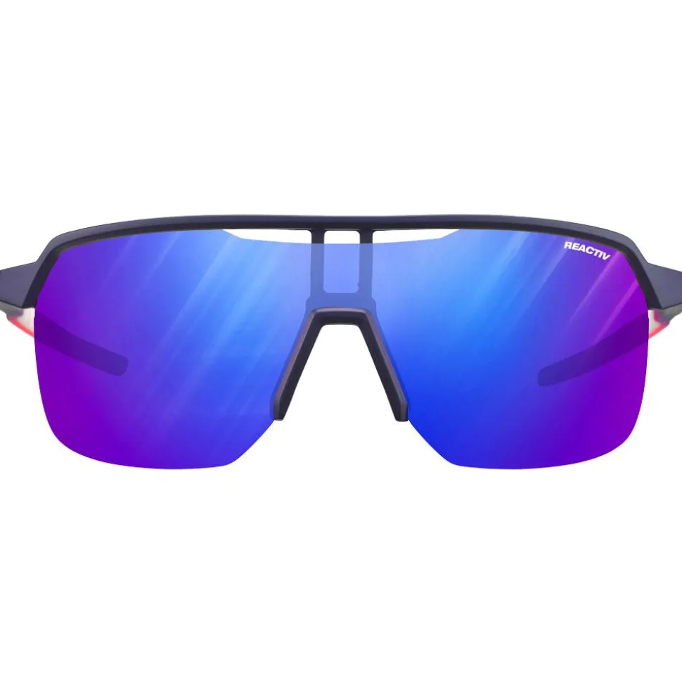 Lunettes de soleil Julbo Frequency Mat Violet Rose Reactiv High Contrast 1-3