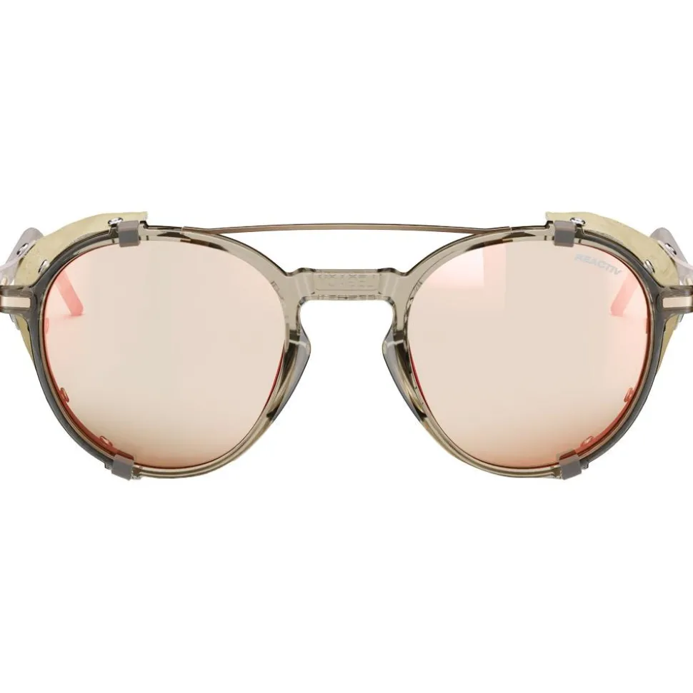 Lunettes de soleil Julbo Legacy Translucide Brillant Rose Or Beige Reactiv 1-3 Glare Control