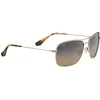 Lunettes de soleil Maui Jim Cliff House Gold HCL Bronze Evolution