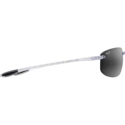 Lunettes de soleil Maui Jim Hookipa Shiny Crystal Neutral Grey MauiPure