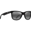 Lunettes de soleil Maui Jim Kikonia XL Shiny Melange Brown Havana Maui Ht Mineral Superthin