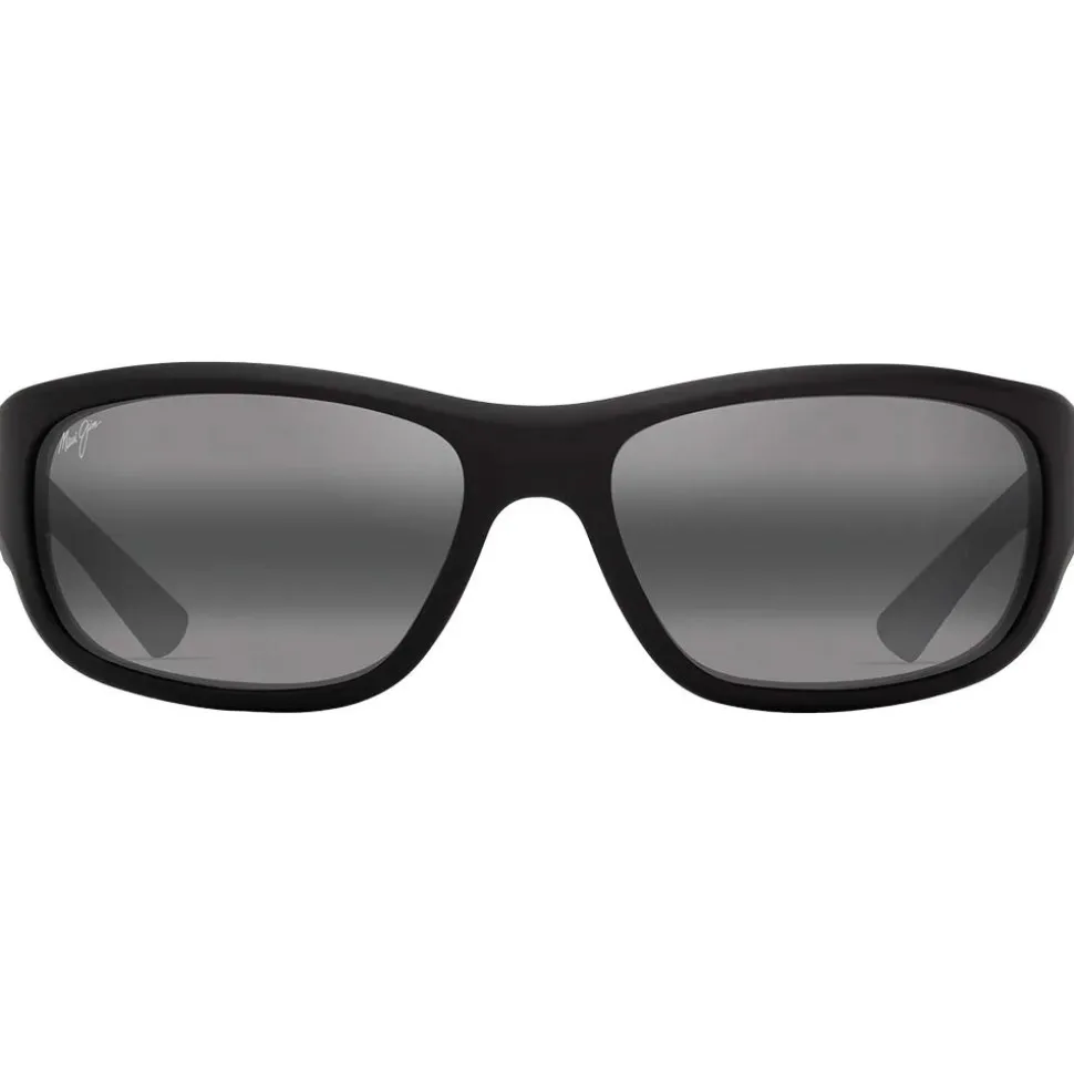 Lunettes de soleil Maui Jim Mauklele Matte Black Neutral Grey Mineral Superthin