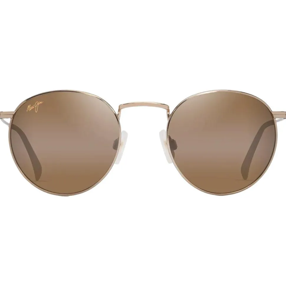 Lunettes de soleil Maui Jim Pukaua Or Clair Brillant Orange Jaune Bronze HCL MauiPure