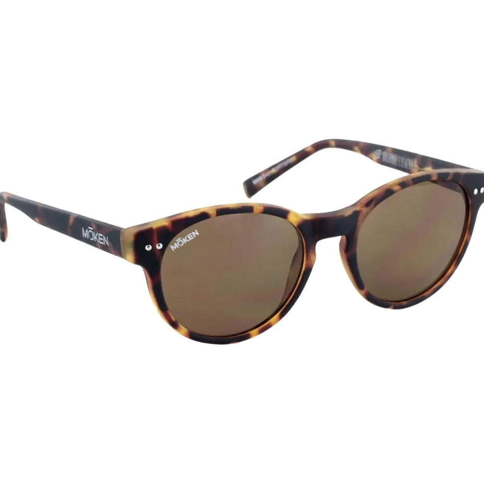 Lunettes de soleil Moken Vision Roundy Tortoise Grey