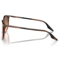 Lunettes de soleil Ray Ban RB2204 Polished Striped Red Brown Gradient Black Pink