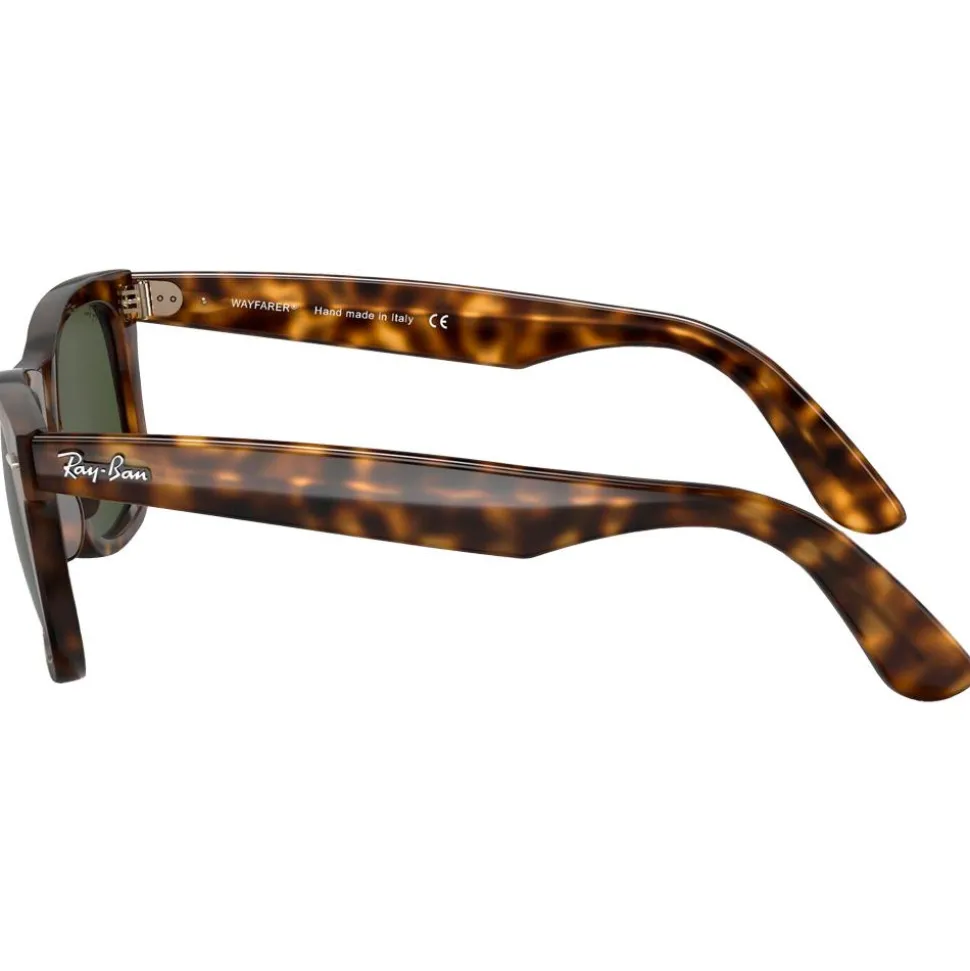 Lunettes de soleil Ray Ban RB4340 Wayfarer Ease Polished Light Havana Green G-15