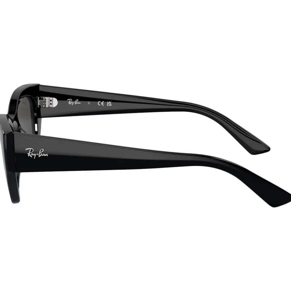 Lunettes de soleil Ray Ban RB4430 Zena Polished Black Dark Grey