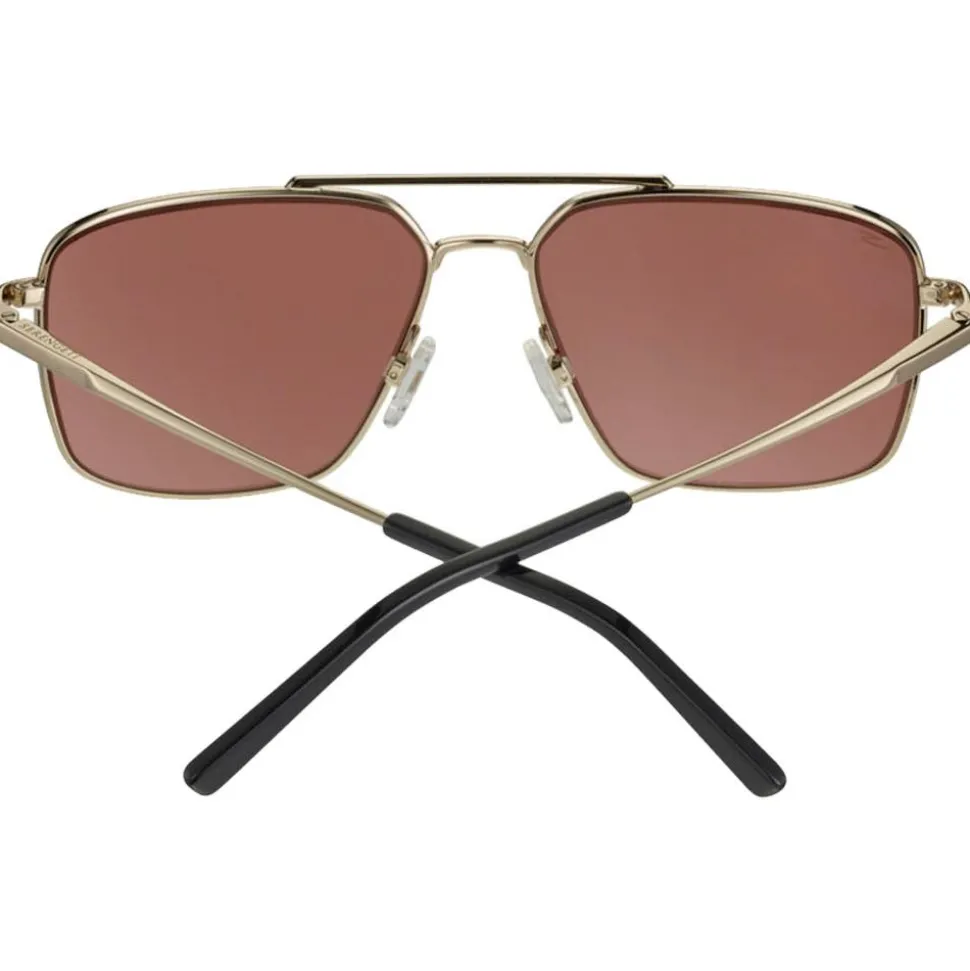 Lunettes de soleil Serengeti Aitkin Shiny Light Gold Saturn Sedona